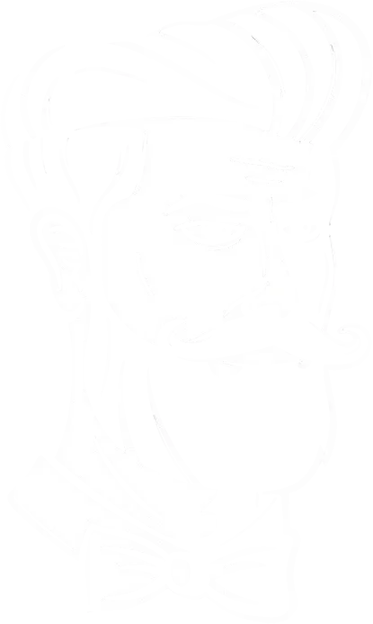 EL SAMRA Gentleman Barbershop Logo